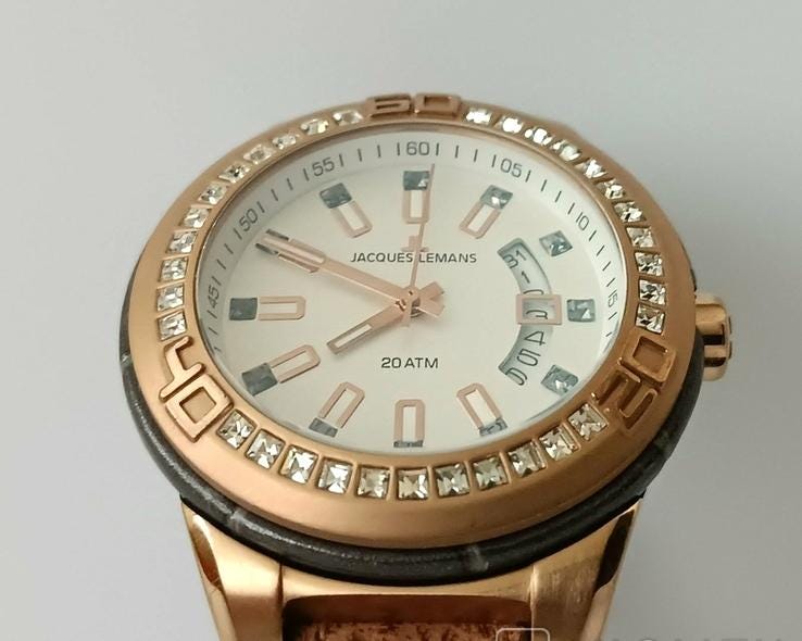 Swiss watch "Jacques Lemans", Vintage watch , Mens watch ,Mechanical watch men's watch - quartz watch