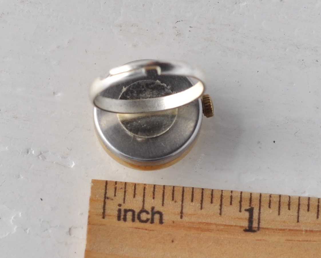 Vintage Ring watch ,Soviet watch , Ukraine watch, Elegant watch ,gold plated watch, Vintage Watch ,Womens watch, Mechanical watch "Ch