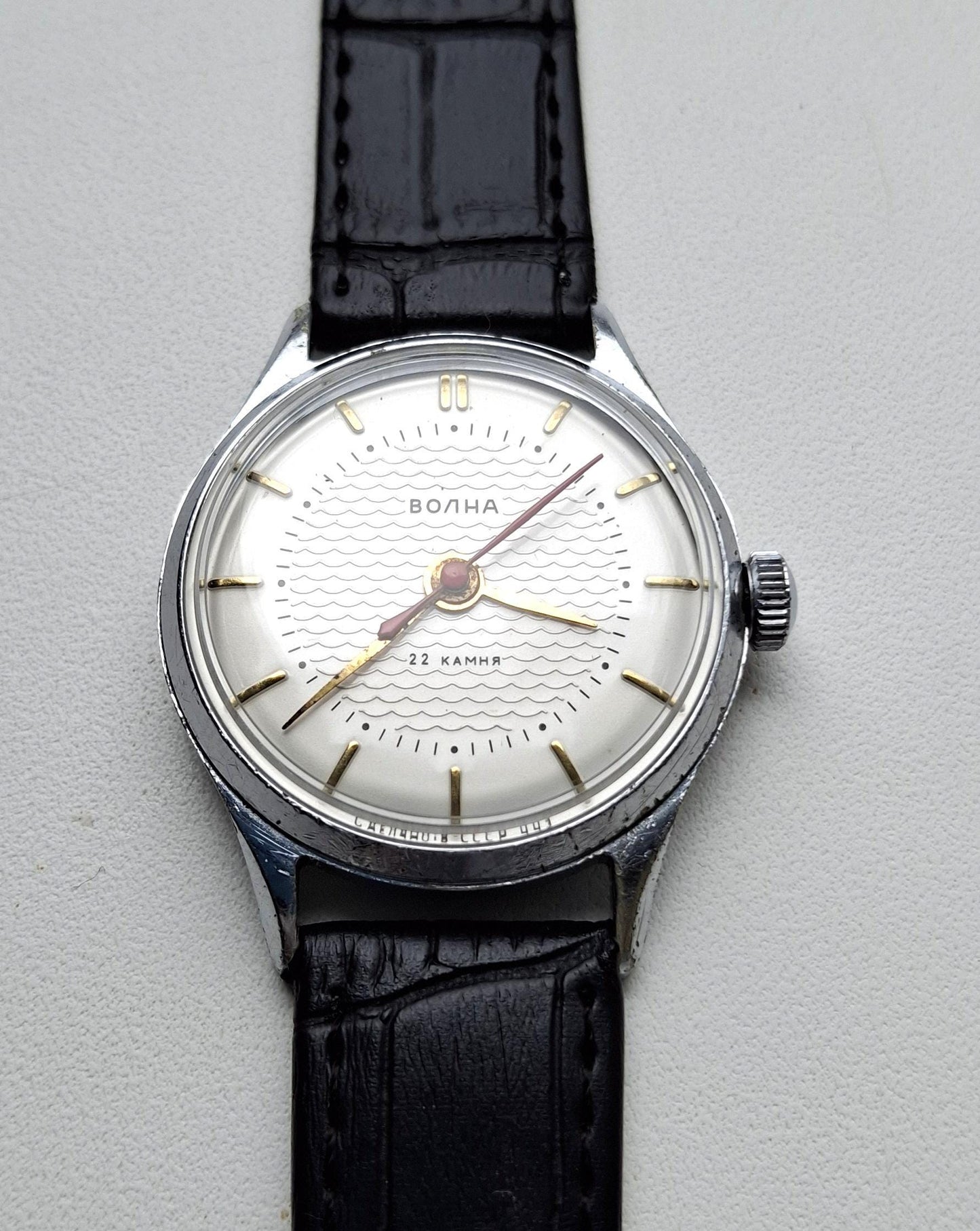 Soviet watch - "Wave" with Omega movement copy, Vintage watch