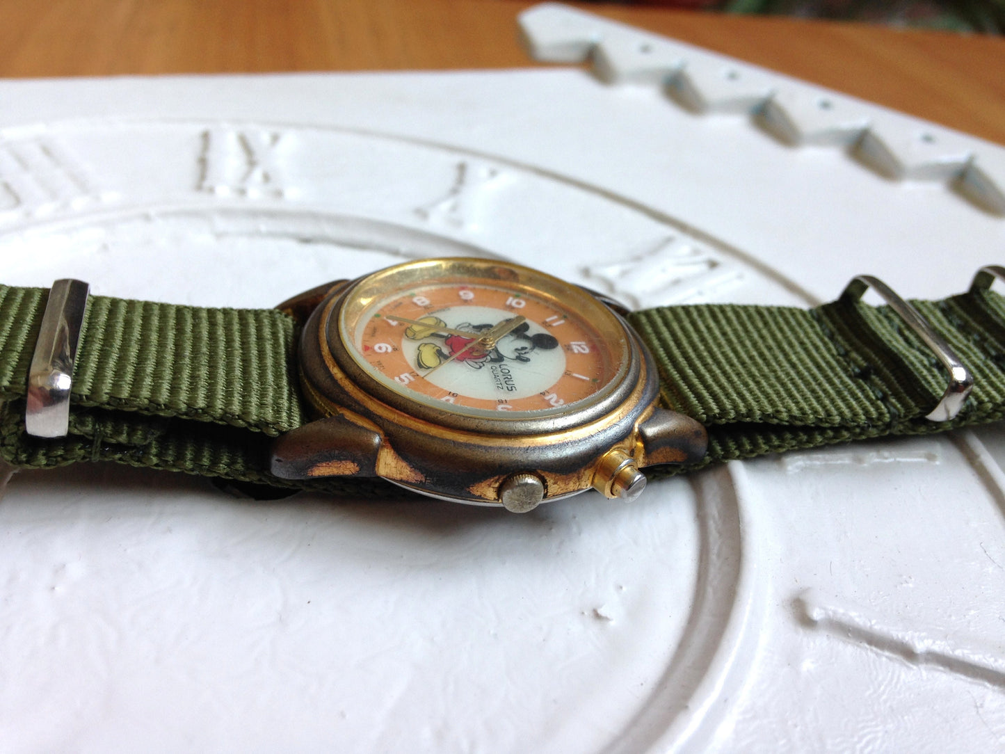 Vintage Watch "Mickey Mouse" ,Japan watch , Disney Watch