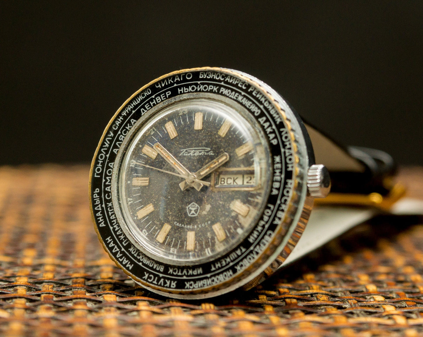 Soviet watch "Raketa" ,Mens watch ,Vintage Watch Ukraine watch ,Gold watch , Mechanical watch