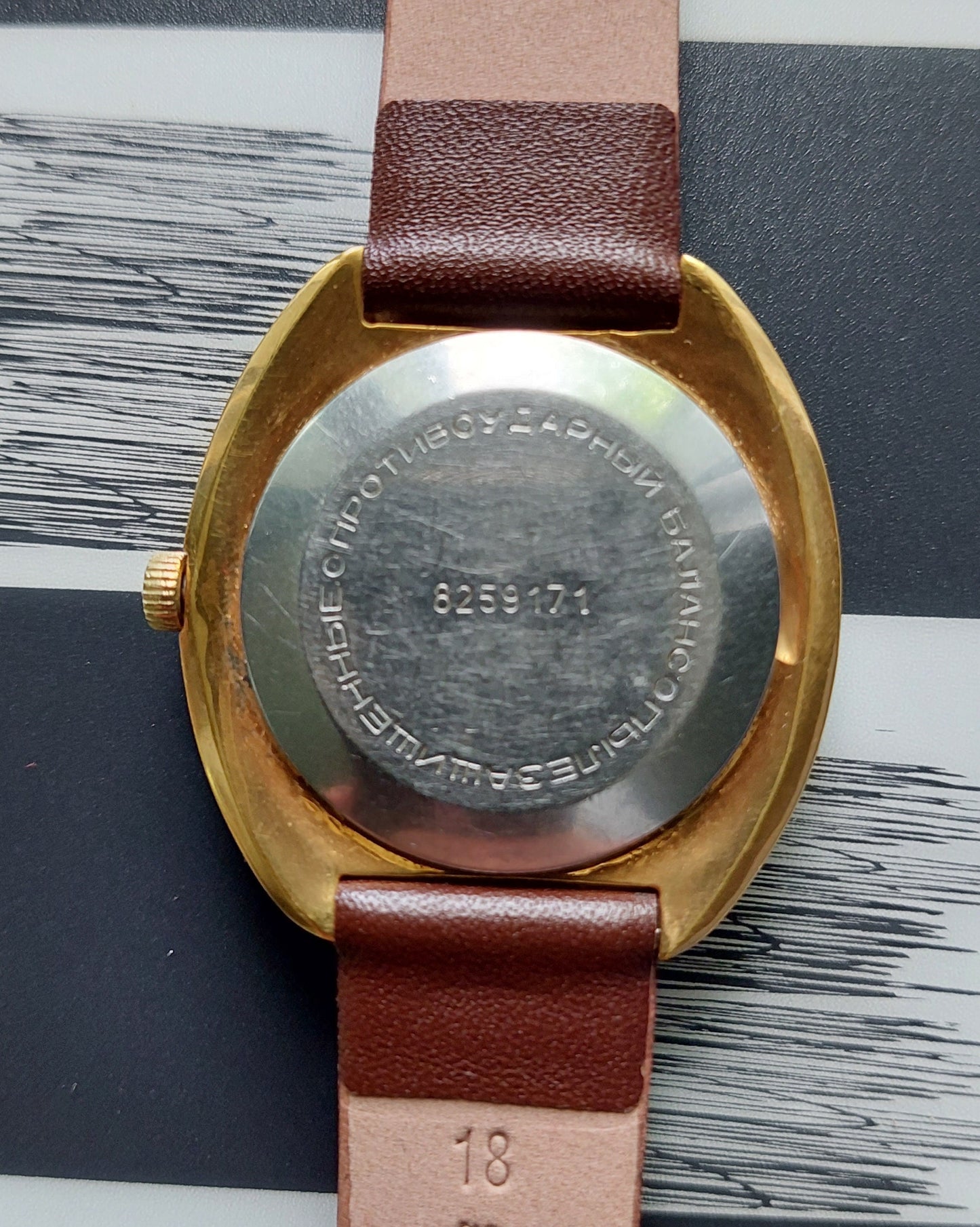 Soviet watch "Raketa" - Malachite watch, Green watch
