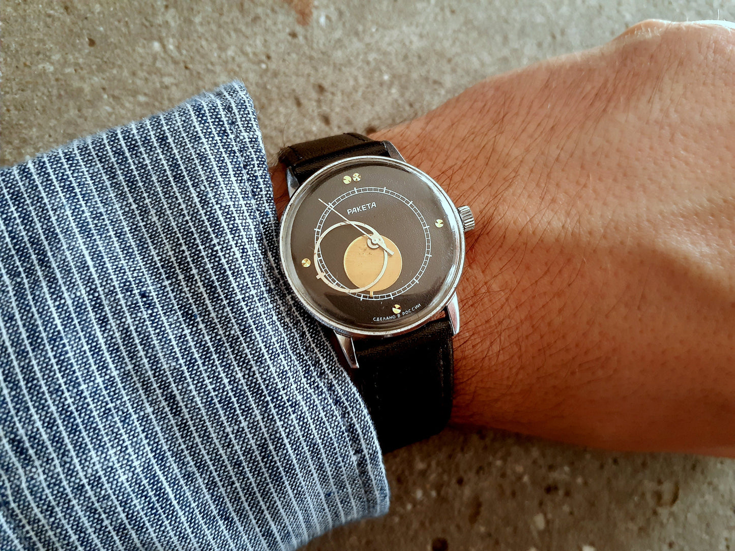Soviet watch - "Copernicus" - Moon Sun watch