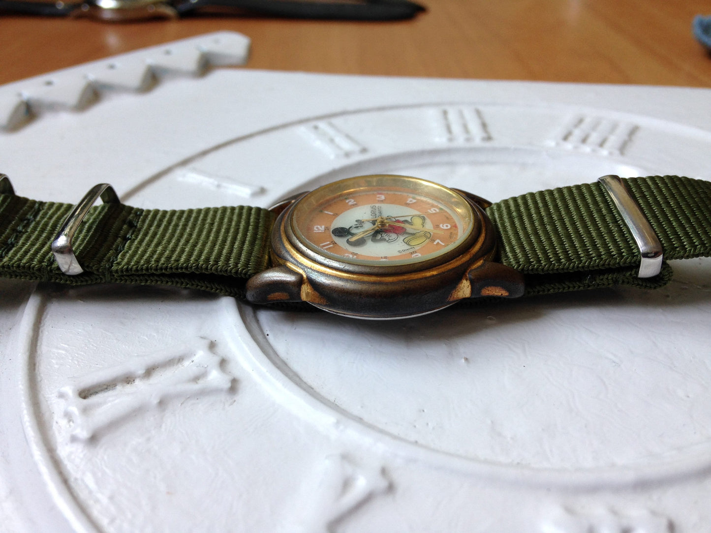 Vintage Watch "Mickey Mouse" ,Japan watch , Disney Watch