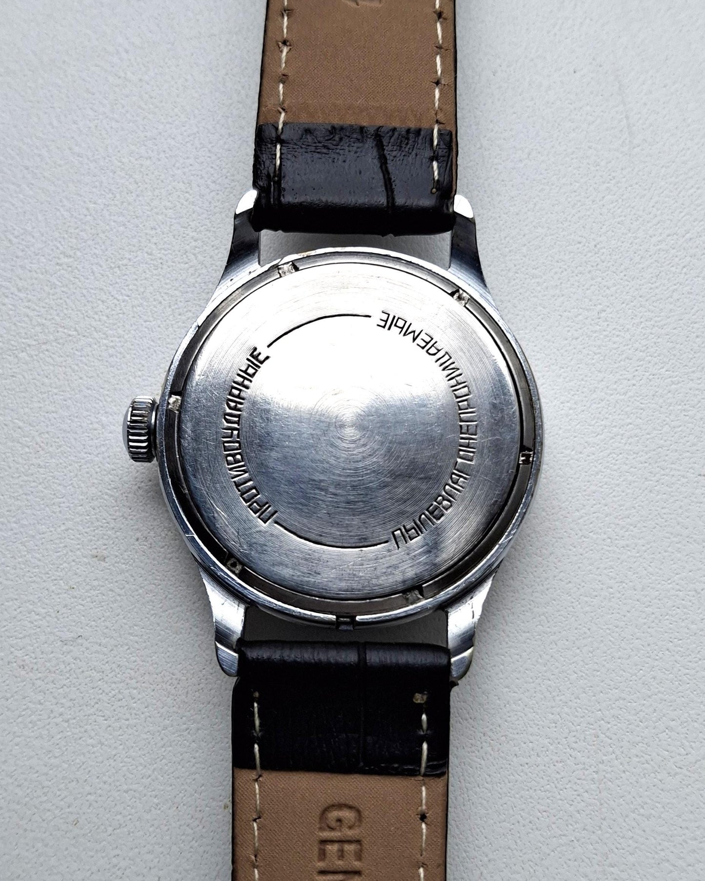 Soviet watch - "Wave" with Omega movement copy, Vintage watch