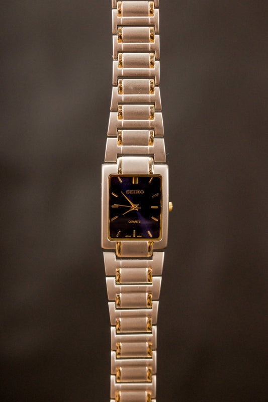 Seiko watch, Vintage watch, Japan watch Mens, Violet watch, Automatic Mechanical movement , Japan Watch