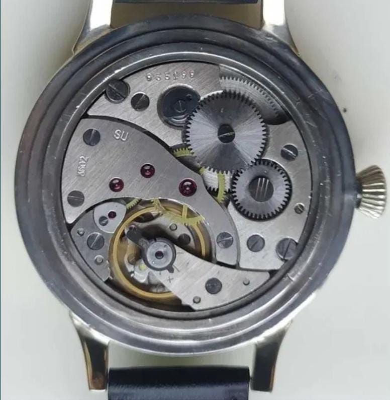 Vintage watch with Trident - "Si vis pacem, para bellum"
