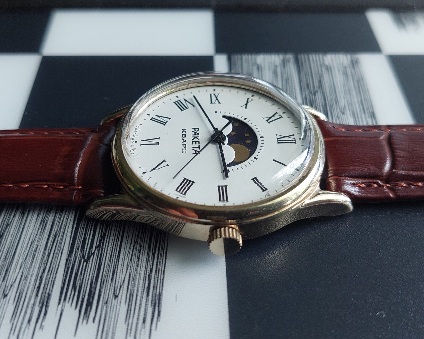 Soviet watch - "Raketa" ,Moon Watch, Space watch