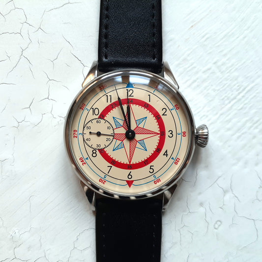 Soviet watch "Molnija"- "Wind Rose"