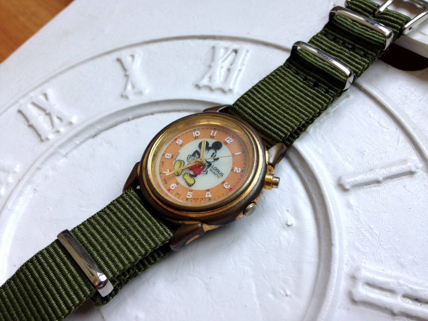 Vintage Watch "Mickey Mouse" ,Japan watch , Disney Watch