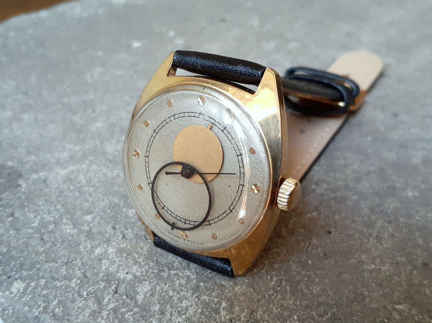 Soviet watch "Raketa", Ukraine watch ,Vintage Watch, Mens watch ,Mechanical watch, Moon Sun watch, boyfriends watch