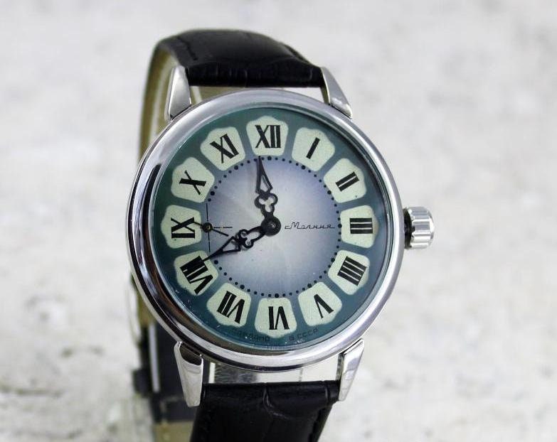 Soviet watch "Molnija", Vintage Watch , Mens watch, "Marriage" watch ,Pocket watch, Ukraine watch