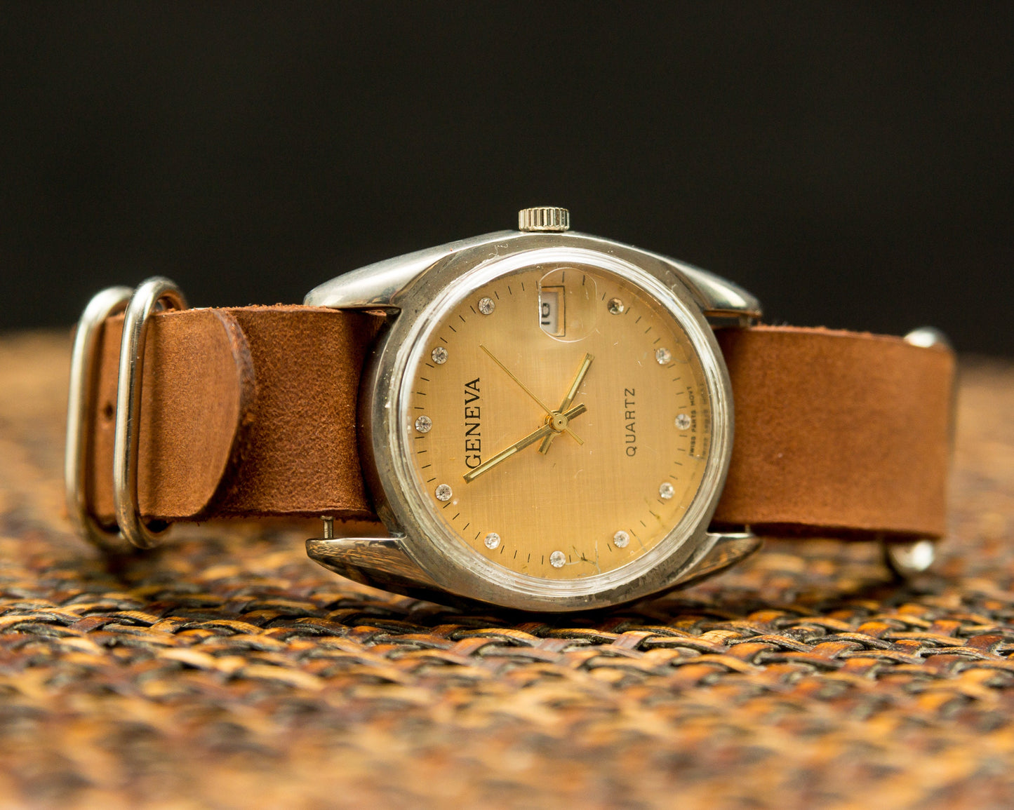 Geneva watch, Vintage watch, Swiss watch , Mens watch, Japan Watch