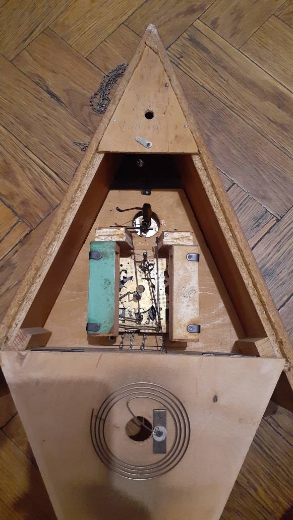 Cuckoo Clock , Soviet clock, Alarm clock with cuckoo