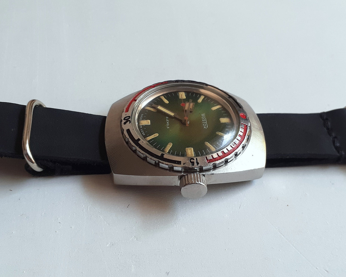 Dive watch "Amphibian" "Wostok", Soviet watch , Men watch Mechanical watch